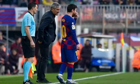 Camp Nou dậy sóng! Sao Barca 'bật' Setien, lên án 1 quyết định trận El Clasico
