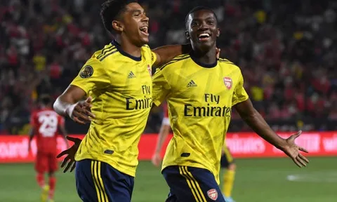 Sao trẻ tỏa sáng, Arsenal hạ gục "Hùm xám" trên đất Mỹ