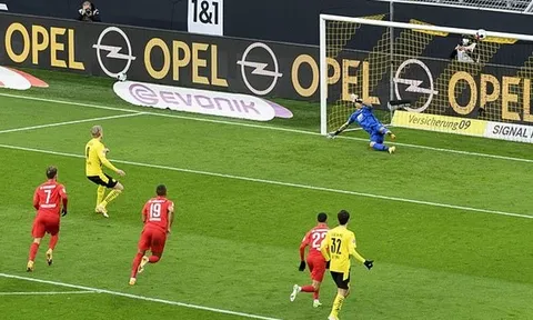 Haaland lập kỷ lục đáng buồn trong ngày đại thắng của Dortmund