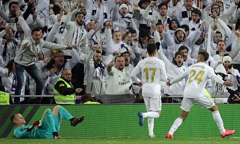 Dàn sao Real thay nhau lập kỷ lục ở El Clasico