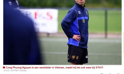 Báo Bỉ: "Công Phượng tương đối vô danh ở Sint-Truidense"