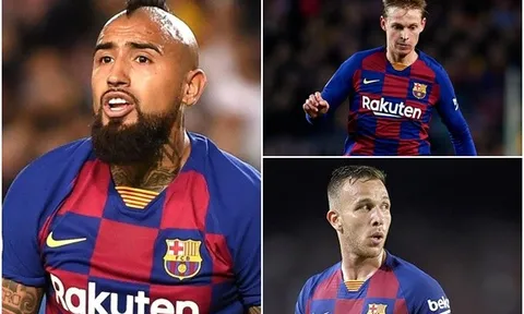 Barca thảm bại vì sự sa sút của hàng tiền vệ?