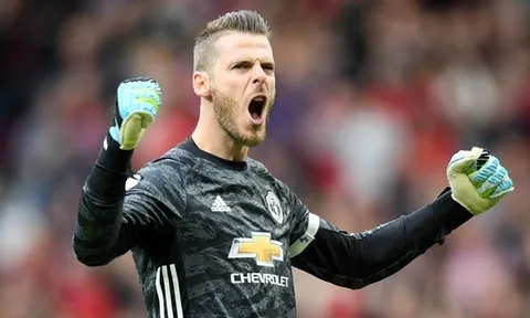 Ký hợp đồng kỷ lục với Man Utd, De Gea chuẩn bị bước vào ngôi đền huyền thoại