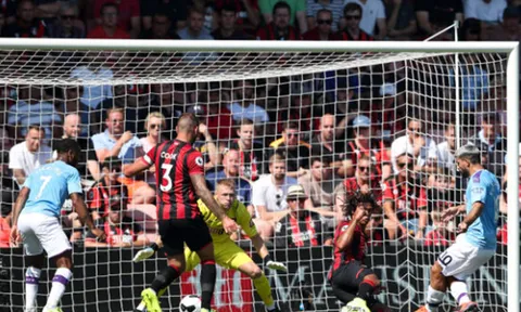 5 điểm nhấn Bournemouth 1-3 Man City: Đẳng cấp Aguero, người hùng bất ngờ