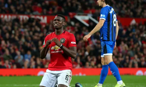 5 điểm nhấn Man Utd 1-1 (5-3) Rochdale: Pogba có thật sự tệ?; Thêm một thương binh