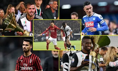 5 ngôi sao đã nói lời chia tay với Serie A sau mùa giải 2019-20: Smalling và ai nữa?
