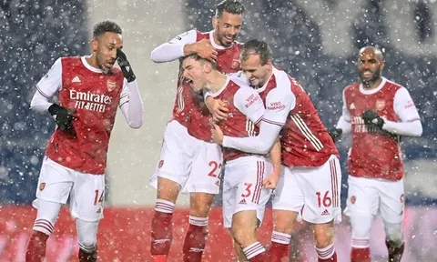 5 thống kê ấn tượng sau trận West Brom 0-4 Arsenal: Lacazette không thể ngăn cản
