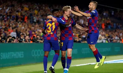 Trở lại bộ mặt đáng sợ, Barca nhấn chìm Valencia tại Camp Nou
