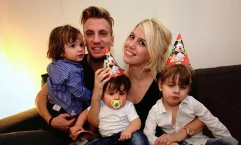 Maxi Lopez cảm ơn Wanda Nara vì đã đưa con đến sống với Icardi