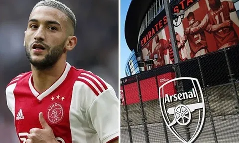 Không mua Hakim Ziyech là sai lầm của Arsenal?