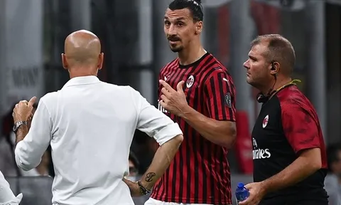 Lộ lý do Ibrahimovic tức giận với HLV trong chiến thắng của AC Milan