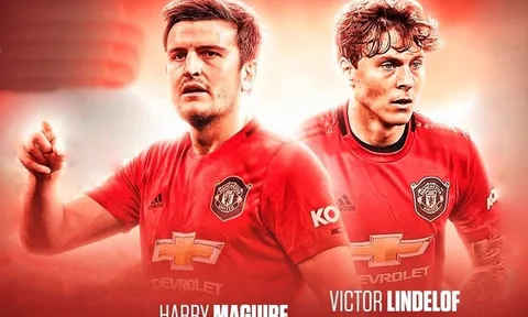 Có Harry Maguire, M.U đang sở hữu cặp trung vệ tấn công bậc nhất nước Anh