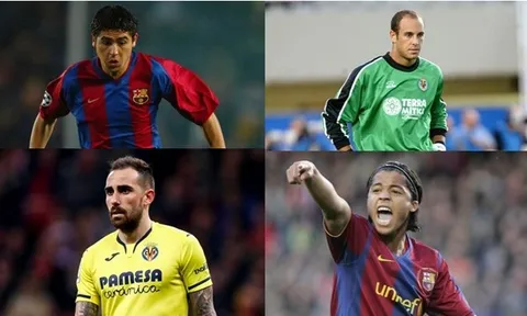 6 cầu thủ từng khoác áo Villarreal và Barca: Alcacer, Reina và ai nữa?