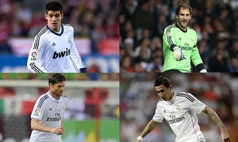 6 ngôi sao bị Real Madrid "đẩy ra đường" vào mùa hè năm 2014: Alonso và ai nữa?