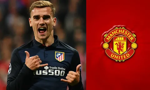 Antoine Griezmann từ chối Man Utd là vì 1 điều ở Anh
