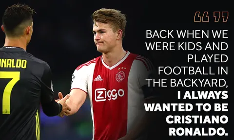 'Tôi đã luôn muốn trở thành Cristiano Ronaldo'