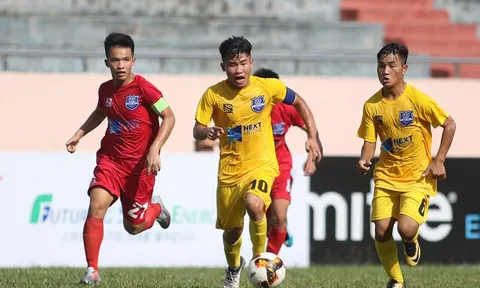 Thắng giòn giã Khánh Hòa, U17 Thanh Hóa chạm trán đàn em Công Phượng ở bán kết