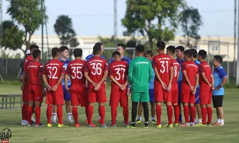 U23 Việt Nam có buổi tập đầu tiên trong ngày hội quân