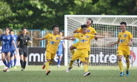 U17 Thanh Hóa bất ngờ hạ ứng viên vô địch PVF trong trận cầu 2 thẻ đỏ