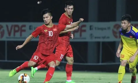 18h00 Trực tiếp U23 Việt Nam 1-0 U18 Việt Nam (KT): Martin Lo lọt vào mắt xanh thầy Park