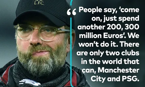 Sau tất cả, Klopp buộc phải thừa nhận Liverpool kém Man City 1 điều