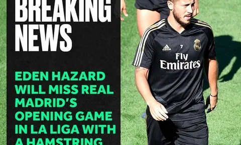 Real Madrid mất ngôi sao "quan trọng nhất" ở ngày mở màn La Liga