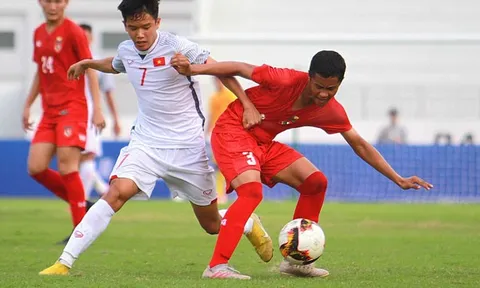 Ngược dòng trước Myanmar, U15 Việt Nam toàn thắng giải U15 Quốc tế 2019