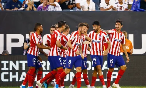5 điểm nhấn Real Madrid 3-7 Atletico Madrid: "Siêu nhân" Costa; Hai tấm thẻ đỏ ngang trái