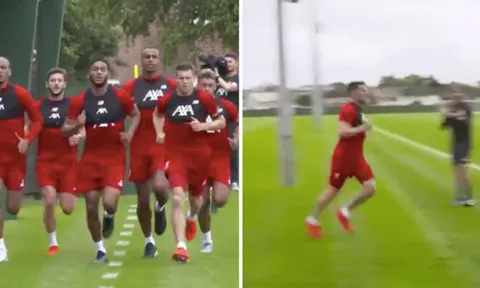 33 tuổi, James Milner vẫn đứng đầu bài kiểm tra thể lực của Liverpool