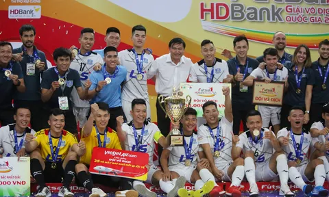 Giải Futsal VĐQG 2019: Thái Sơn Nam bảo vệ thành công ngôi vô địch