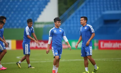 Quang Hải và đồng đội sẵn sàng chiến chung kết AFC Cup với Bình Dương