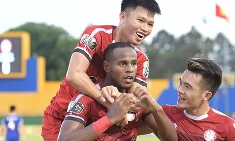 TP.HCM có 3 điểm trong trận mưa bàn thắng trên sân Vũng Tàu