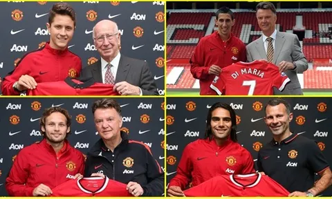 8 tân binh của Man Utd trong mùa hè năm 2014: Di Maria, Herrera và ai nữa?