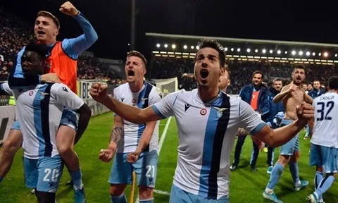CHÍNH THỨC: Lazio trở lại Champions League sau 13 năm vắng bóng