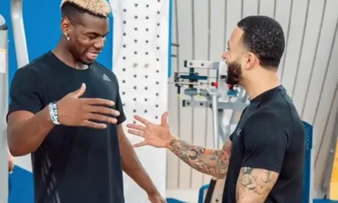 Pogba cập nhật tình hình, Depay lập tức vào nói 1 từ