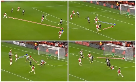Bộ tứ 'OPLA' cùng nổ súng, Arsenal đã tìm ra công thức hủy diệt?