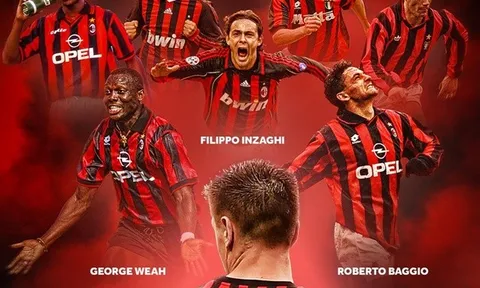 10 số 9 tên tuổi lịch sử AC Milan: 6 QBV, El Nino và Vịt con
