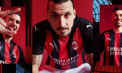 AC Milan tung mẫu áo sân nhà mùa giải 2020/2021 với họa tiết độc đáo