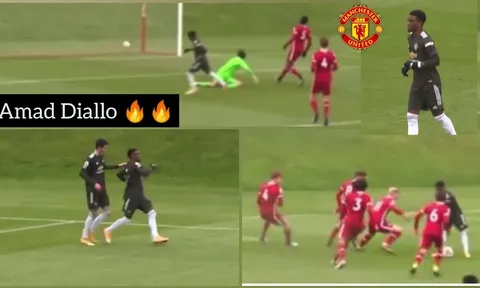 Amad Diallo quẩy nát hàng thủ Liverpool, Man Utd thắng hủy diệt 6 bàn