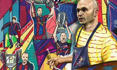 Andres Iniesta - đấu sĩ với cú chạm bóng nghệ thuật