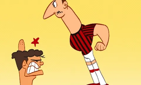 Cười té ghế với loạt ảnh chế Juve thua AC Milan