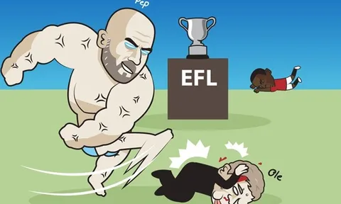 Cười té khói với loạt ảnh chế Man City thắng Man Utd