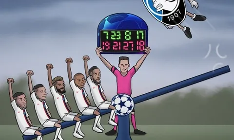 Cười vỡ bụng với loạt ảnh chế PSG hạ Atalanta