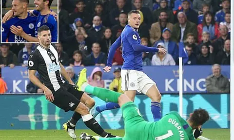 "Sát thủ" bùng nổ, Leicester tiếp tục sắm vai "ông kẹ" tại Premier League