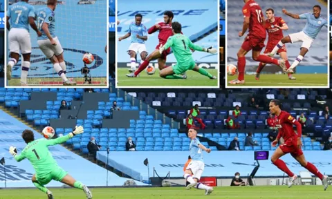 Tấn công siêu hạng, Man City "giã nát" tân vương Liverpool tại Etihad