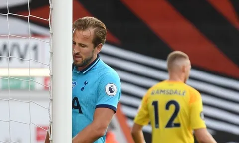 Quá nhạt nhòa, Tottenham thoát thua trong gang tấc tại Vitality Stadium