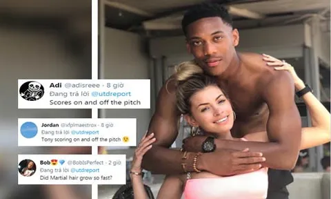 Anthony Martial đăng ảnh "tình tứ", CĐV Man Utd gào thét phát cuồng