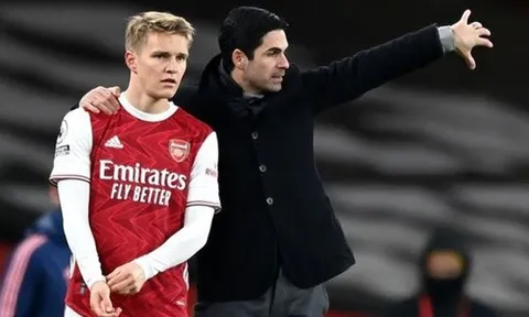 Thomas Partey chỉ ra yếu tố quan trọng giúp Odegaard gia nhập Arsenal