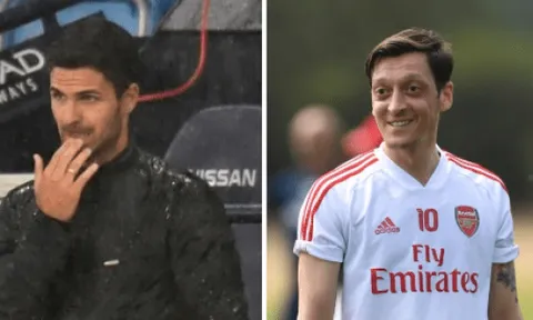 Mikel Arteta chỉ ra nguyên nhân Ozil vắng mặt trước Man City