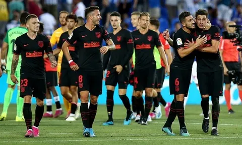 Atletico nối dài thăng hoa với chiến thắng sát nút trước Leganes